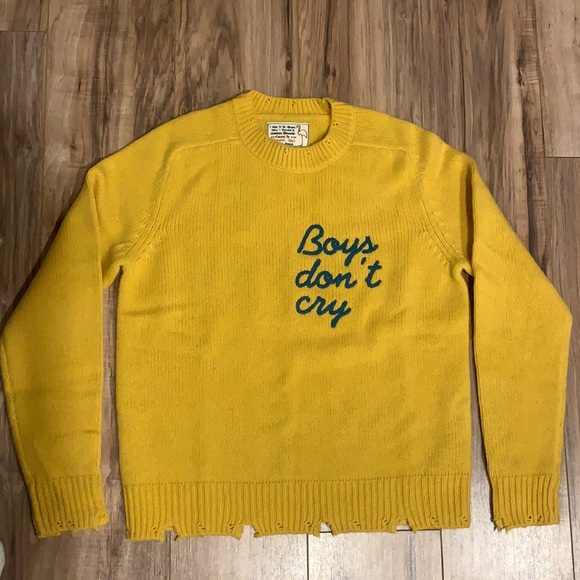 Boys Don’t Cry Cashmere Sweater - Picture 2 of 3